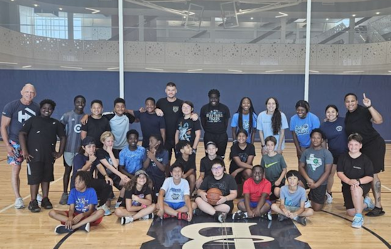 Bedford Police Department Hosts Free Summer Basketball Camp for Youth at Local YMCA