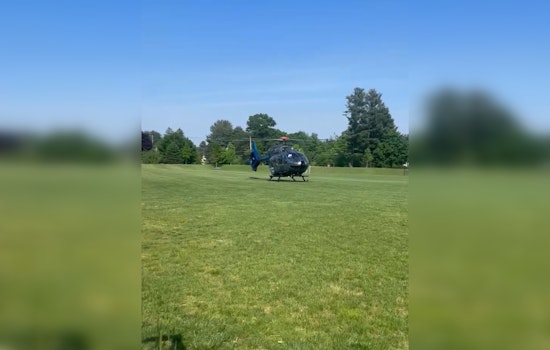 Bicyclist Seriously Injured in Weston Collision Flown to Boston Hospital for Treatment