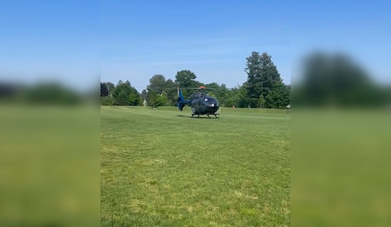 Bicyclist Seriously Injured in Weston Collision Flown to Boston Hospital for Treatment