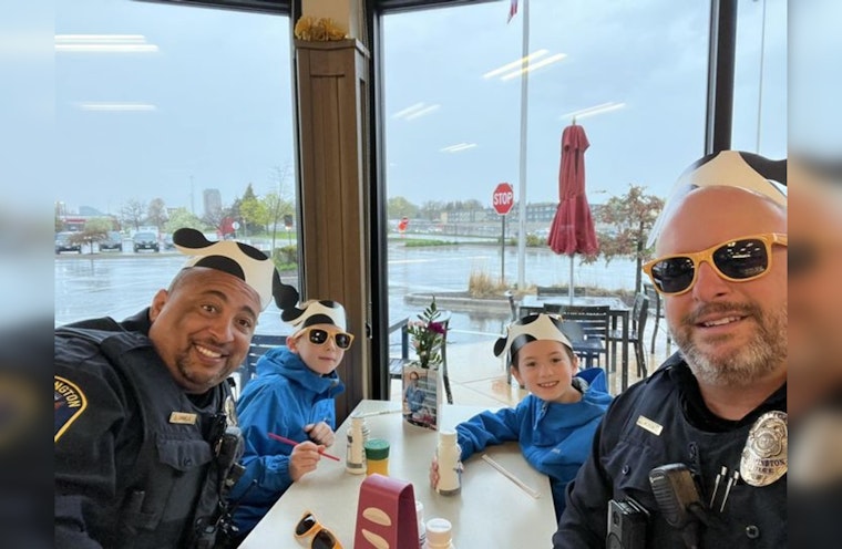 Bloomington Police Sweeten Community Relations with 'Breakfast with a Cop' Event for Local Youths