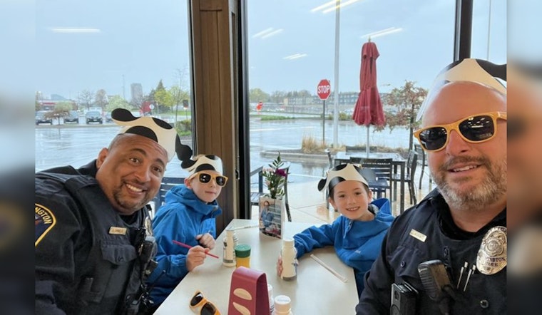 Bloomington Police Sweeten Community Relations with 'Breakfast with a Cop' Event for Local Youths
