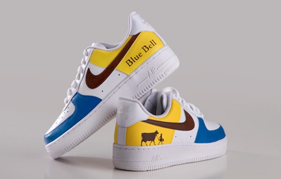 Blue Bell Creameries Serves Up a Sweet Sweepstakes for Custom Nike Air Force Ones