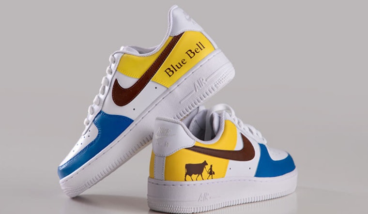 Blue Bell Creameries Serves Up a Sweet Sweepstakes for Custom Nike Air Force Ones