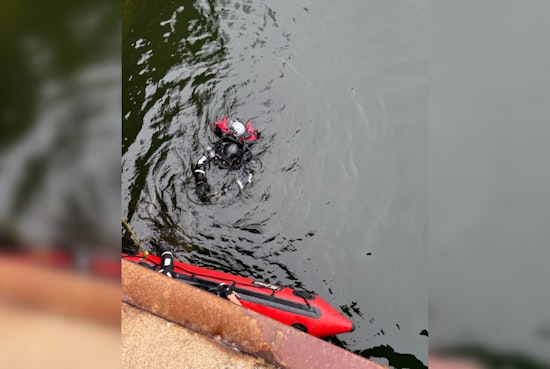 Boston Dive Teams Swiftly Rule Out Submerged Vehicle, Securing Summer Street After False Alarm