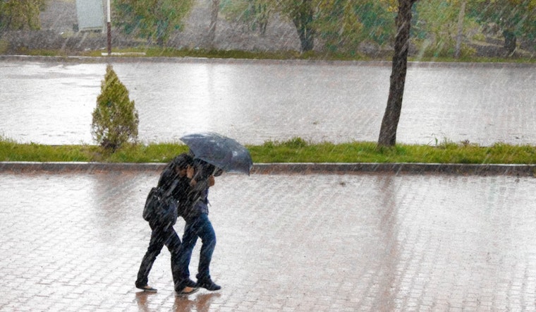 Boston Drenched in Rain, Causing Traffic Delays, but Sunnier Days Ahead