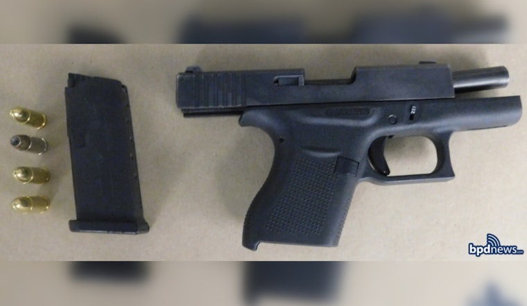 Boston Police Apprehend Suspect from Dorchester on Gun Charges After Shot Spotter Alert in Roxbury