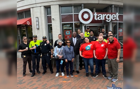 Boston Police Brew Community Ties with "Coffee with a Cop" Event at Downtown Target