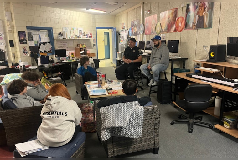 Boston Police Engage Local Teens in Community Safety Dialogues at Jackson Mann Center