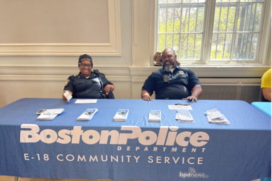 Boston Police Engage with Community at Hyde Park Career Fair Highlighting Cadet Program Opportunities