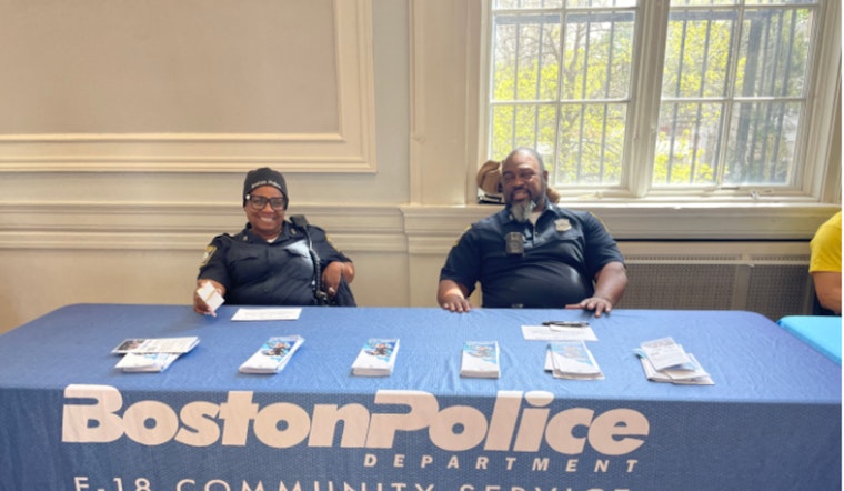 Boston Police Engage with Community at Hyde Park Career Fair Highlighting Cadet Program Opportunities