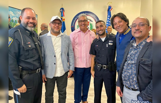 Boston Police Engage with Local Artists at Exhibition Celebrating Dominican Culture