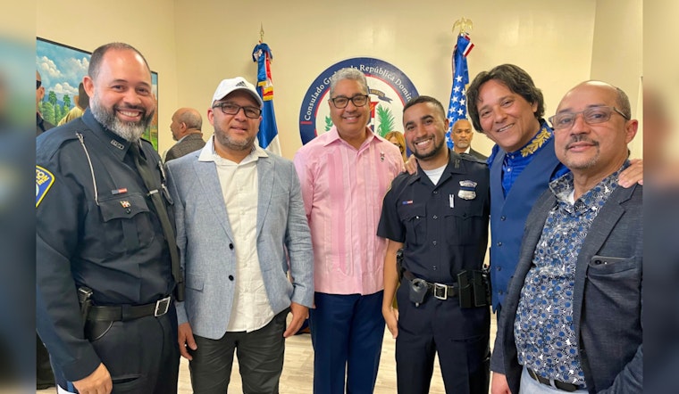 Boston Police Engage with Local Artists at Exhibition Celebrating Dominican Culture