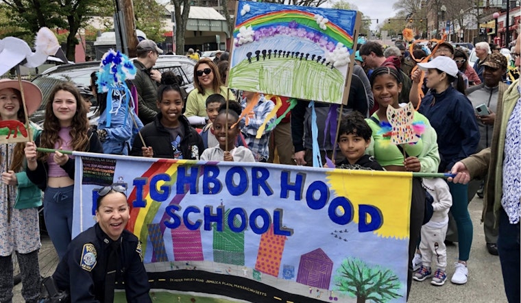 Boston Police Join 45th Annual Wake Up the Earth Festival to Strengthen Community Bonds in Jamaica Plain