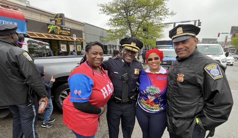 Boston Police Join Celebration at Haitian-American Unity Parade in Mattapan
