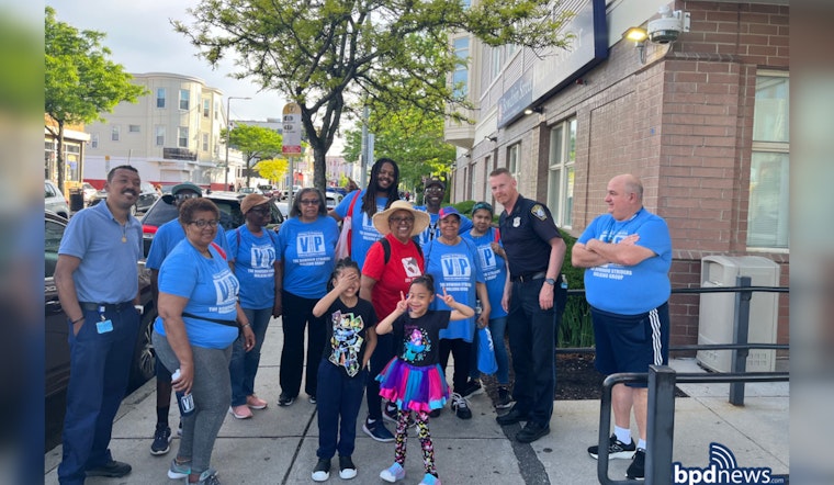 Boston Police Partner with Bowdoin Street Health Center for "The Bowdoin Street Striders" Walking Group