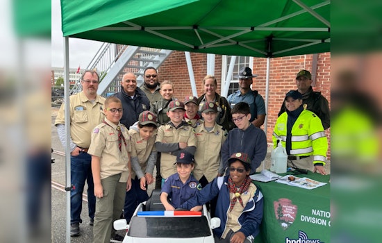 Boston Police Partner with National Park Service for Child Car Seat Safety Event at Charlestown Navy Yard