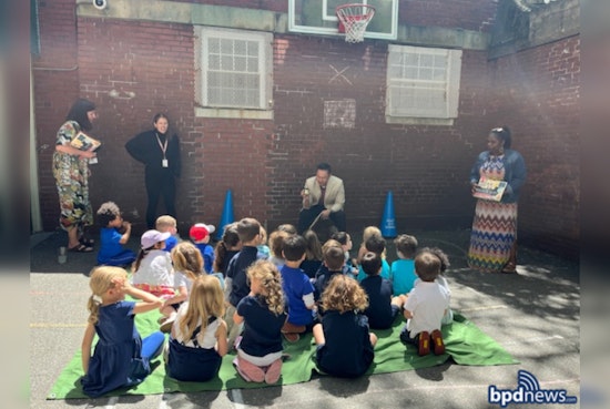 Boston Police Partner with ReadBoston and Lingzi Foundation for AAPI Storytime at Eliot School