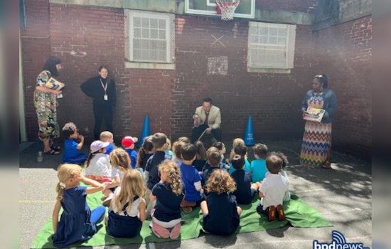 Boston Police Partner with ReadBoston and Lingzi Foundation for AAPI Storytime at Eliot School