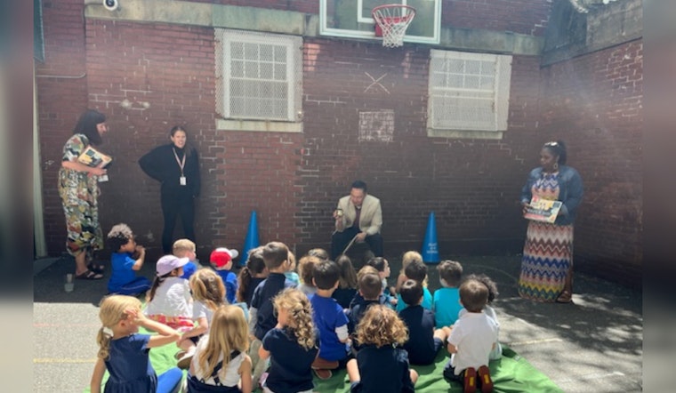 Boston Police Partner with ReadBoston and Lingzi Foundation for AAPI Storytime at Eliot School