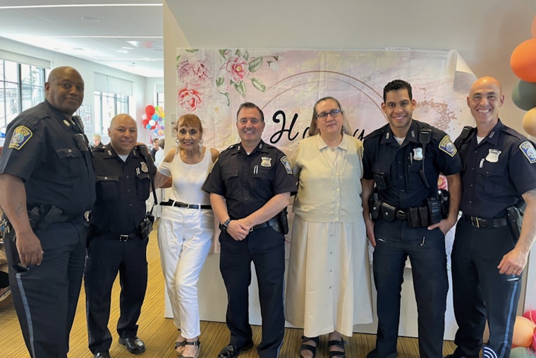 Boston Police Spread Joy at East Boston Senior Center with Mother's Day Celebration