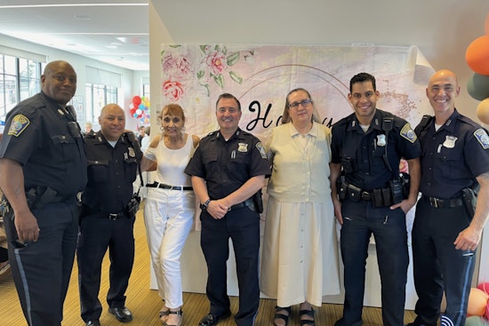 Boston Police Spread Joy at East Boston Senior Center with Mother's Day Celebration