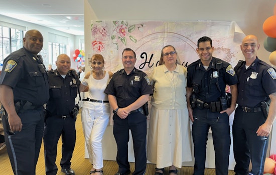 Boston Police Spread Joy at East Boston Senior Center with Mother's Day Celebration