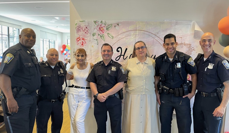 Boston Police Spread Joy at East Boston Senior Center with Mother's Day Celebration