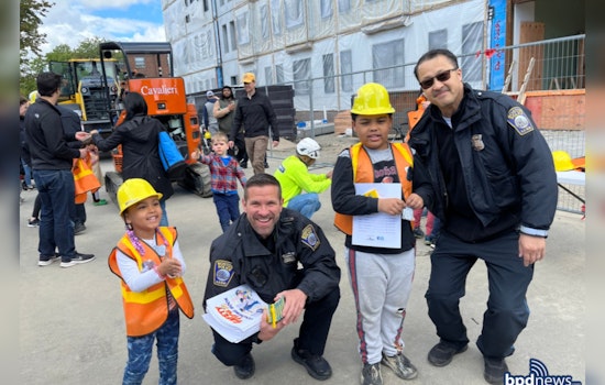 Boston Police Swap Handcuffs for Hard Hats in Community Building Event with Local Youth