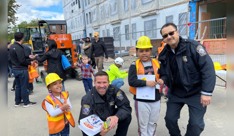 Boston Police Swap Handcuffs for Hard Hats in Community Building Event with Local Youth