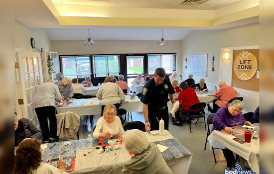 Boston Police Swap Handcuffs for Paintbrushes in Charlestown Senior Center Community Event