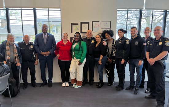 Boston Police Sweeten Community Relations with 'Coffee with a Cop' Series in East Boston