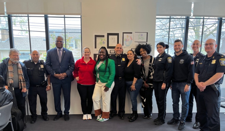 Boston Police Sweeten Community Relations with 'Coffee with a Cop' Series in East Boston