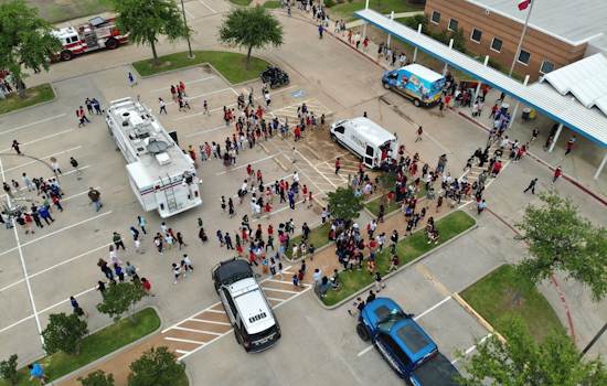 Brandenburg Elementary Triumphs in Penny Drive for Special Olympics, Celebrates with Irving Police