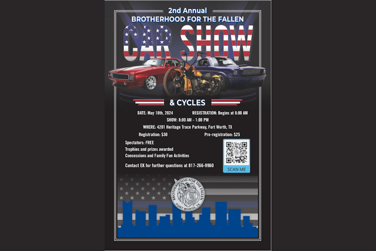 Brotherhood For The Fallen Memorial Car Show Returns to Haltom City Honoring Heroes