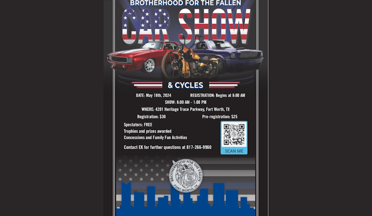 Brotherhood For The Fallen Memorial Car Show Returns to Haltom City Honoring Heroes