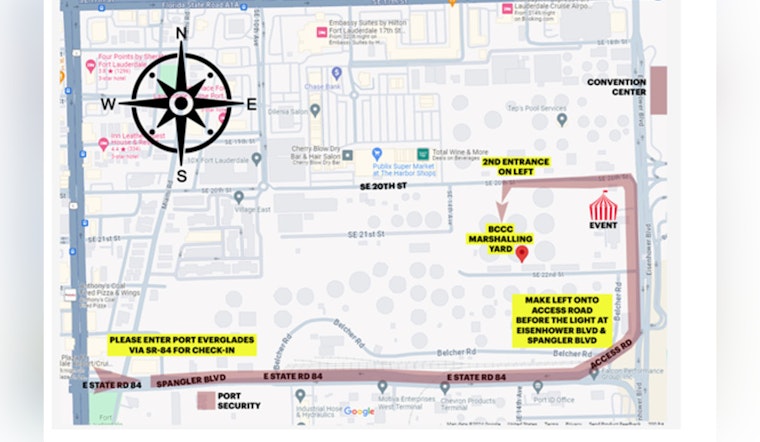 Broward County Breaks Ground on $55M Port Everglades Bypass Road to Ease Fort Lauderdale Traffic