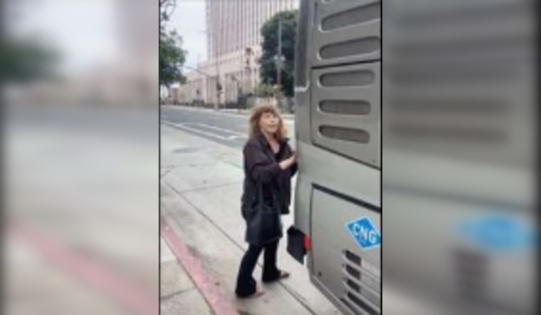Bus Operator Robbed on Los Angeles MTA Vehicle, LAPD Seeks Public's Help to Identify Suspect