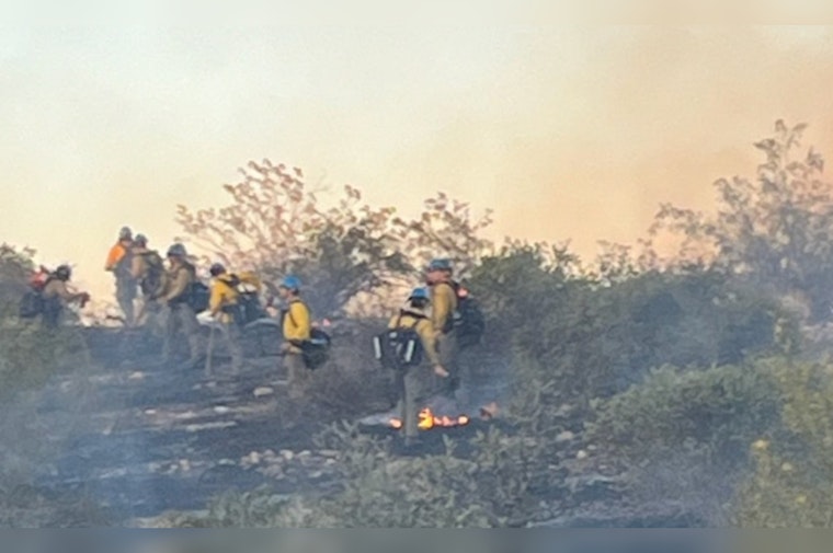 Bush Highway Reopens as Firefighters Contain 87 Fire in Tonto National Forest