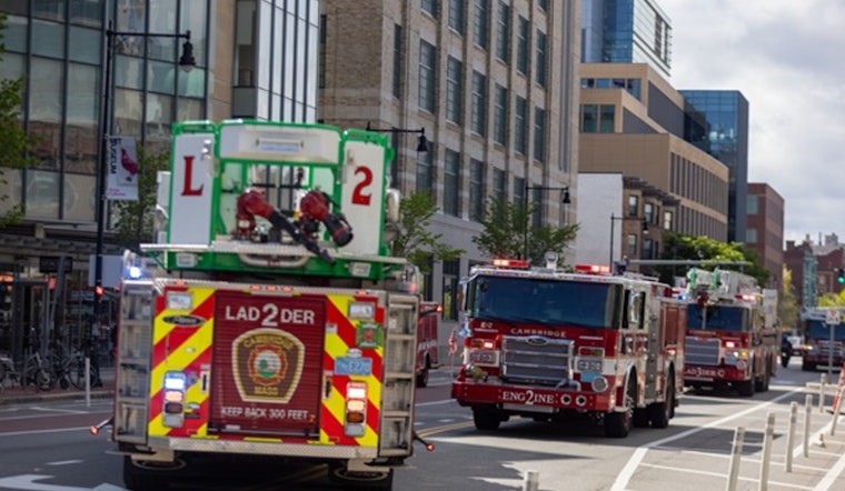 Cambridge Firefighters Quickly Subdue Ninth-Floor Blaze on Mass Ave with No Injuries Reported