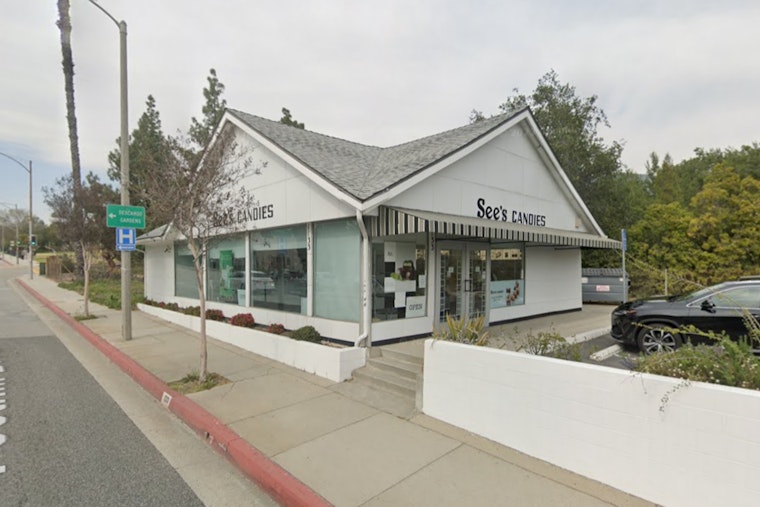 Car Crashes Into See's Candies Store in La Cañada Flintridge, No Injuries Reported