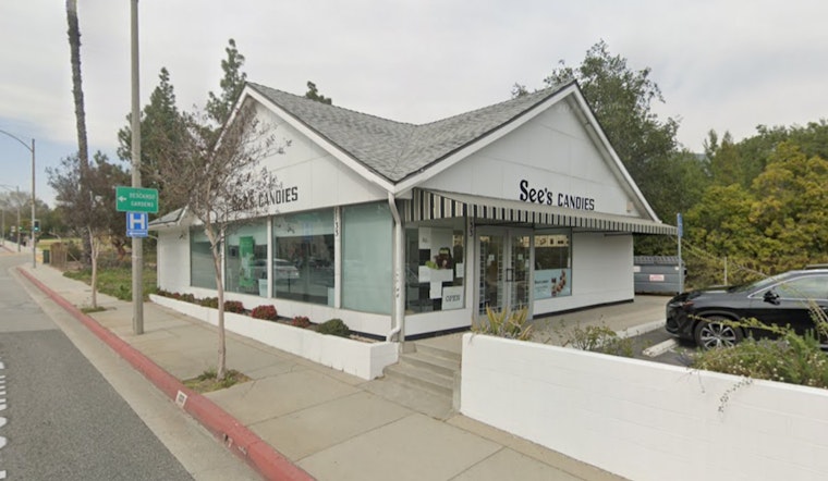 Car Crashes Into See's Candies Store in La Cañada Flintridge, No Injuries Reported