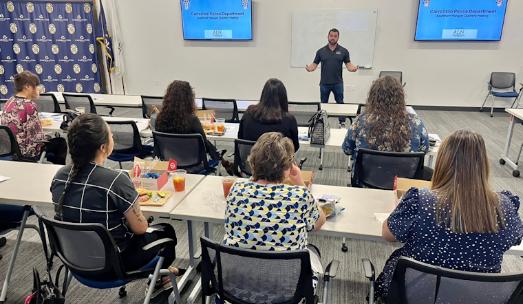 Carrollton Police Engage Apartment Managers in Crime Prevention Meeting, Strengthening Community Safety