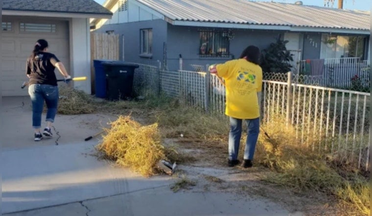 Chandler Community Volunteers "Pull Together" to Aid Neighbors with Home Upkeep Challenges