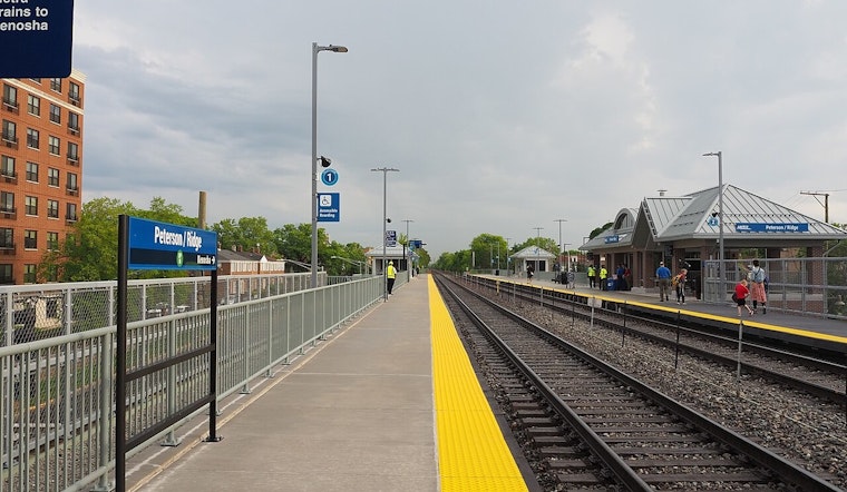 Chicago's Edgewater Neighborhood Welcomes New Peterson/Ridge Metra Station to Ease Commute