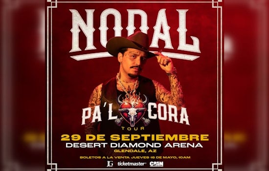 Christian Nodal Brings 'Pa’l Cora Tour' to Desert Diamond Arena in Glendale This September