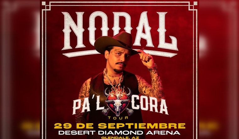 Christian Nodal Brings 'Pa’l Cora Tour' to Desert Diamond Arena in Glendale This September