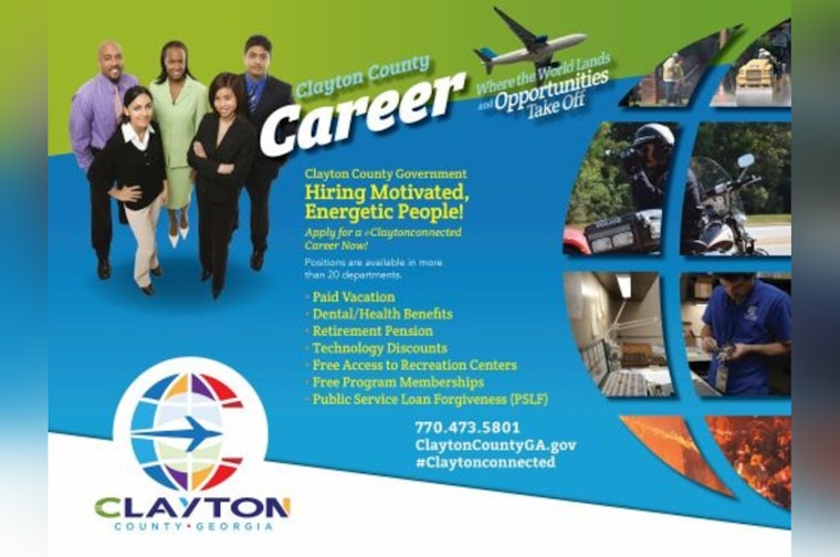 Clayton County Seeks Energetic Talent for Over 20 Departments in Public Service Hiring Spree