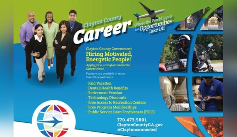 Clayton County Seeks Energetic Talent for Over 20 Departments in Public Service Hiring Spree
