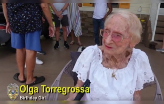 Coconut Creek Community Celebrates Local Centenarian's 104th Birthday with Parade and Festivities