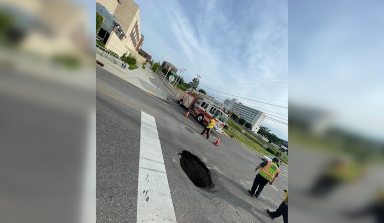 College Street Closure in Downtown Clarksville Prompted by Unexpected Sinkhole
